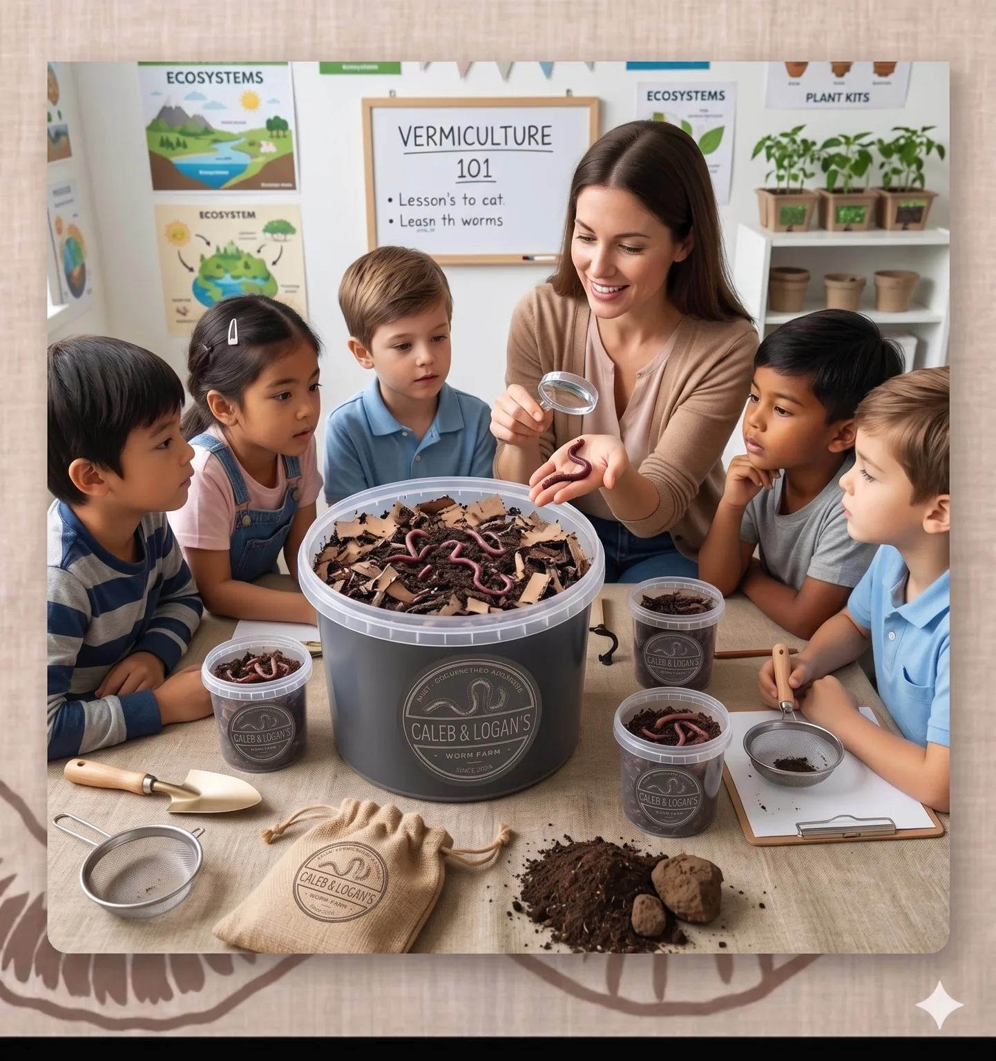 Family Worm Bin Kit product photo 1